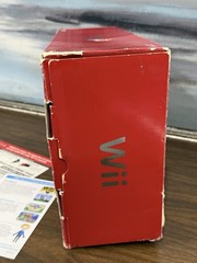 Nintendo Wii Red Console & Box RVL-001 (USA) Super Mario Bros. 25th Anniversary
