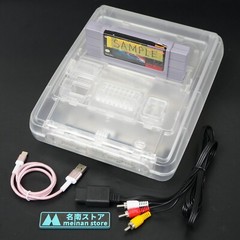 Nintendo Super Famicom Console SHVC-001 SFC SNES Translucent White Shell USB MOD