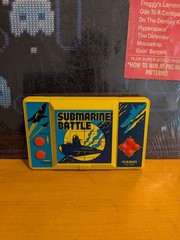 Casio CG-330 Submarine Battle Handheld LCD Game Console Tested Works