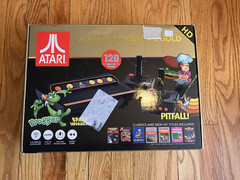 Atari Flashback 9 Gold HD Console 120 Built-in Games & Controllers , used, works