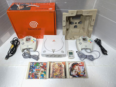 SEGA Dreamcast Console 2 Controller Visual Memory Marvel vs Capcom 2 Japan
