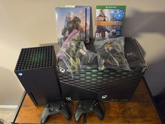 Xbox Series X bundle with two controllers, Halo Infinite Steelbook, + more READ!