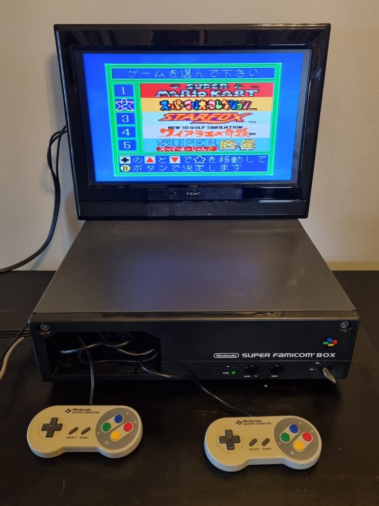 SUPER FAMICOM BOX Console Tested System – PSS-001