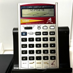 CASIO Baseball BB-9T Game Calculators 1982 Vintage Rare Item Japan
