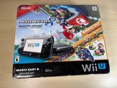 Nintendo Wii U Mario Kart 8 Version Game Console In Box No Gamepad