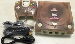 SEGA Dreamcast Hello Kitty Pink Skeleton Console HKT-3000 Tested Working Japan