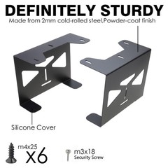 Game Consoles Metal Shelf Small Metal Stand Metal Support Stand for Consoles