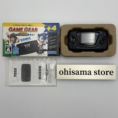 HCV-3276 Game Gear Micro Console Black +4 Games Used Tested From Japan
