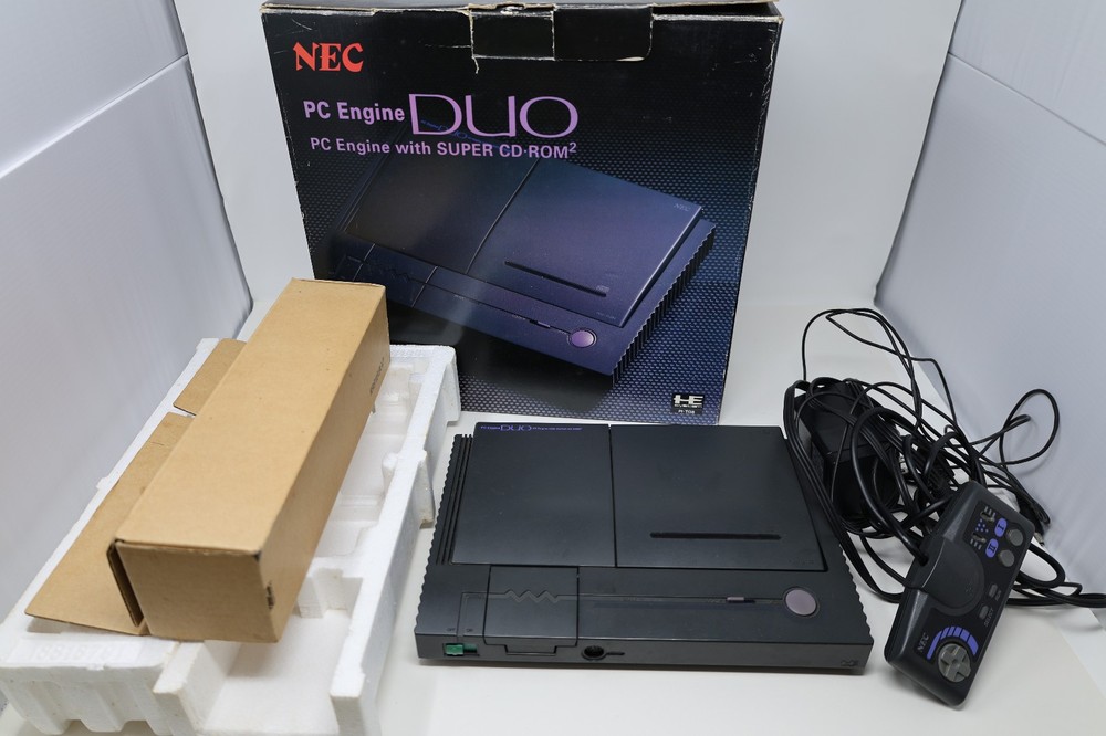 NEC PC Engine DUO Turbo Duo Console System PI-TG8 Box *US Seller* *Works*
