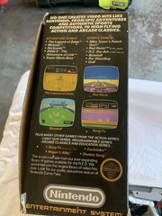 Nintendo NES Action Set Console Complete In Original Box Vintage AS-IS