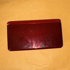 Nintendo 3DS Flame Red Handheld System CTR-001(USA) 3D Capable Headphone Jack