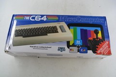 Retro Games THE C64 Beige Microconsole HDMI W/ Joystick AC Adapter System