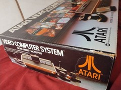 Atari 2600 VCS Console System in Box w Games Tested