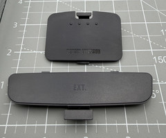 Nintendo 64 Gray Console OEM Bottom Cover & Top Expansion Pack Door