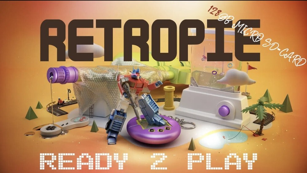 RetroPie – Ready2Play Micro-SD 128 GB Raspberry PI 4 [4/8 GB] NEW BUILD