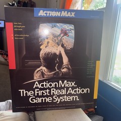 1987 ACTION MAX The First Real Action Game System WOW Over Rare #graves