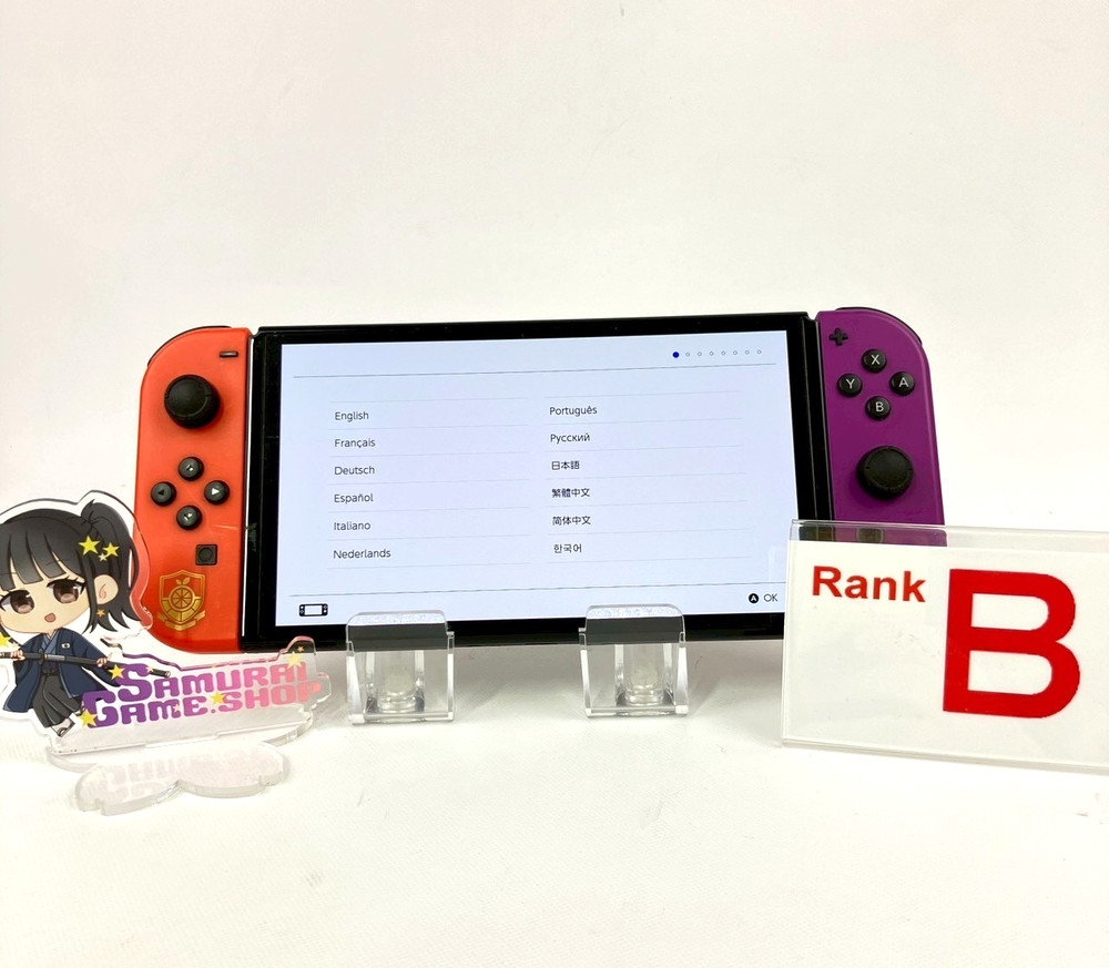 Nintendo Switch 64GB OLED Pokémon Scarlet Violet Edition Console ＆ Joy-Con