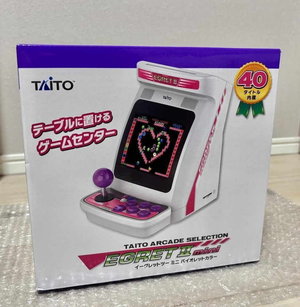 Taito TAS-H-001 Egret II Mini Retro Game Arcade Cabinet Machine Multicolor