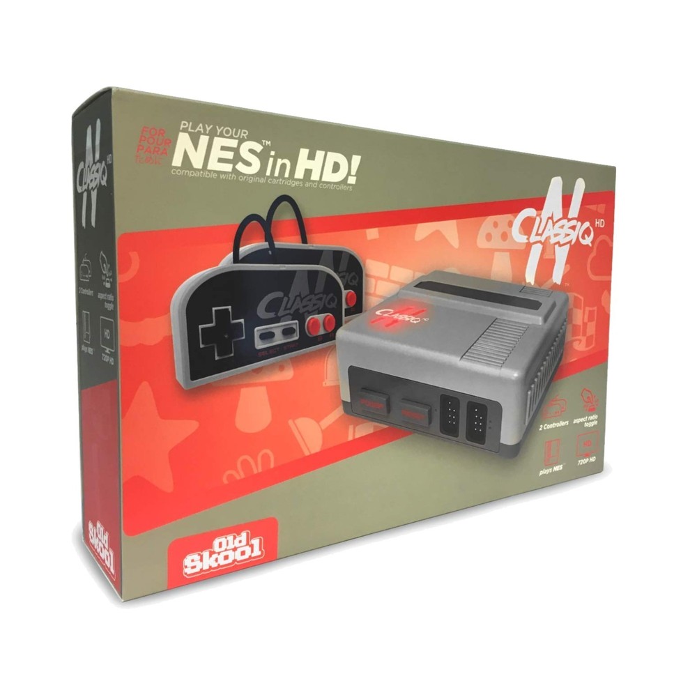 Experience 8-Bit Nostalgia with CLASSIQ N HD Console – Compact & HDMI Compatible