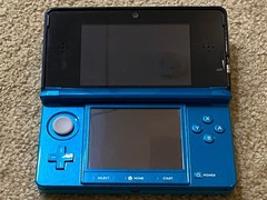 Nintendo 3DS Console Game System CTR-001 Teal USA VERSION Beautiful Free Ship