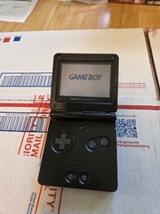 Nintendo Game Boy Advance SP Handheld Console – Onyx Black