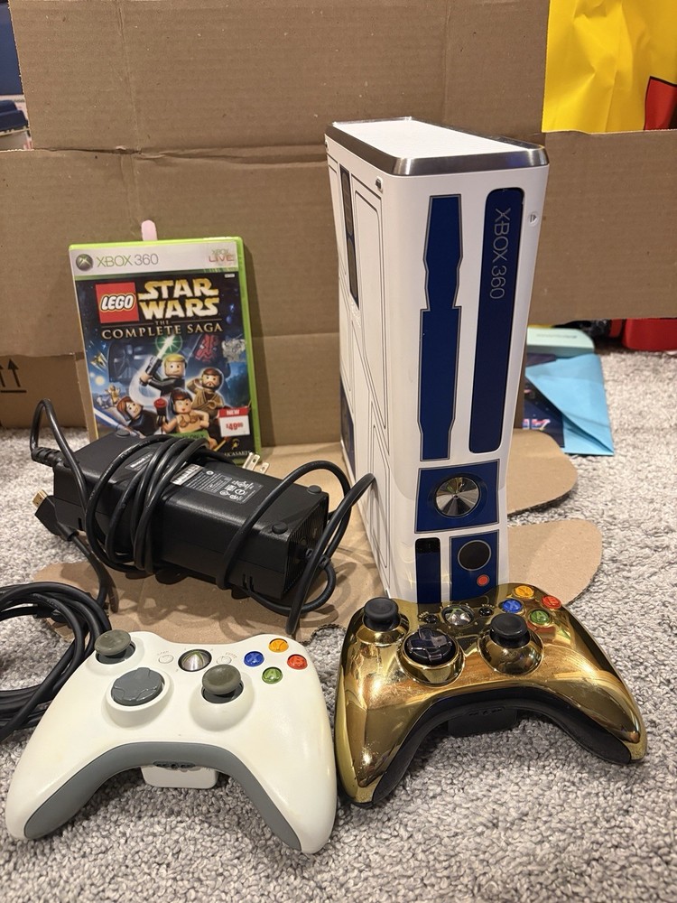 Microsoft Xbox 360 Slim S (320GB) Star Wars Limited Edition R2-D2 Console