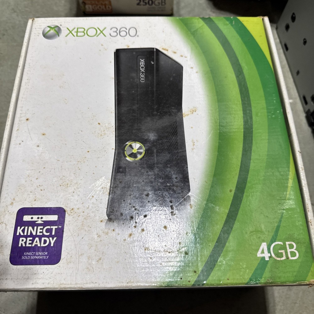 Microsoft Xbox 360 4GB Kinect Bundle Complete In Original Box Works Tested