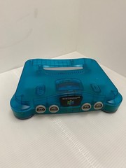 NINTENDO 64 ICE BLUE NUS-001 USA TESTED / WORKING