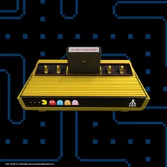 Atari 2600+ PAC-MAN Edition Yellow Console HDMI CX-40+ Joystick – $169.99 Retail