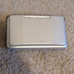 Nintendo DS Silver/Black, Scanlines On Screen, Tested, NO CHARGER NO STYLUS