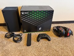 Microsoft Xbox Series X (Model 1882) Console with extras