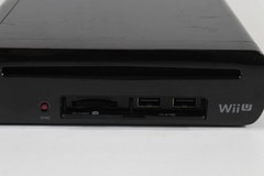 Nintendo Wii U Black Console 32GB AC Gamepad Stand & Charger NTSC-J Japan TESTED