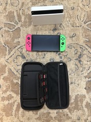 64G Nintendo Switch OLED + Bundled Items
