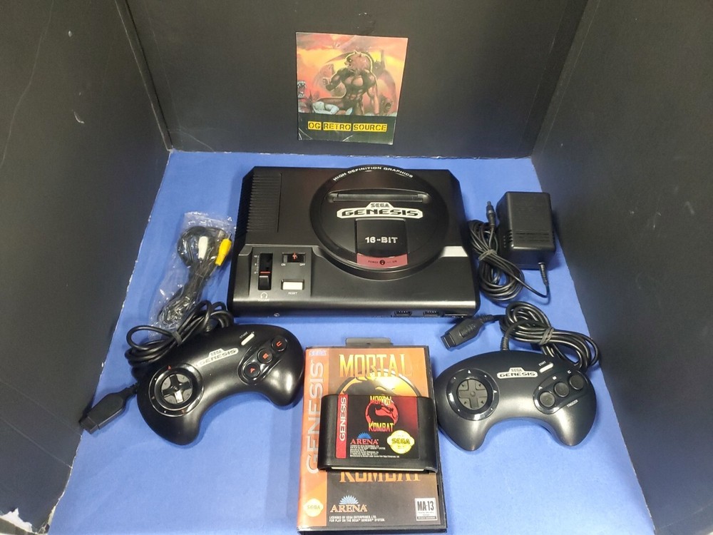 Sega Genesis Model 1 Console System – High Definition & Completely Restored !!