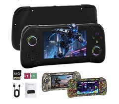 G28 Handheld Game Console 64GB Black 4.3in IPS Wi-Fi USB-C Region Free