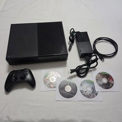 Xbox One Console Bundle w/ Controller, Cables, & 4 Games – Tested Working – READ