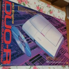 PC Engine DUO-R Console System PCE-DUOR NEC 1993 Retro Video Game Used