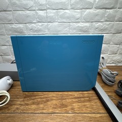 Nintendo Wii Video Game System Blue Console Bundle RVL-101 Tested Working