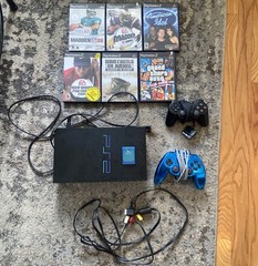 PlayStation 2 “Fat version” PS2 Game Console + extras Tested/WORKS