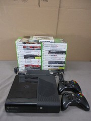 ENORMOUS Xbox 360 Console Model 1538 w/ 2 Controllers and 35 GAMES LOT