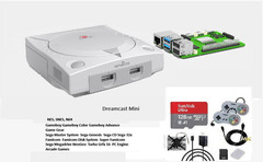 Retroflag DreamCase, Raspberry Pi 5 2Gb + 128GB MicroSD, Retro Kit Ready to Play