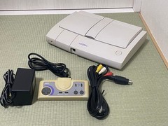 NEC PC Engine Duo R White Slim Console with Controller AC Adapter Included