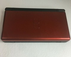 Nintendo DS Lite Console W/Charger USG-001 Crimson Red/Black – GOOD CONDITION