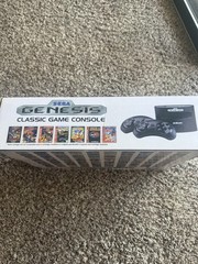 SEGA Genesis Classic Black Game Console with 80 Preloaded Games w/Sonic Hedgehog