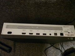 Microsoft Xbox One S 1TB Console – White Wired Controller