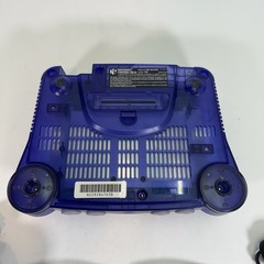 Nintedon64 N64 Midnight Blue Console NUS-001 (USA) 2 Controllers 2 Games Bundle