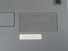PC engine cdrom2 coregrafx II console NEC Japan game controller games Pc-Engine