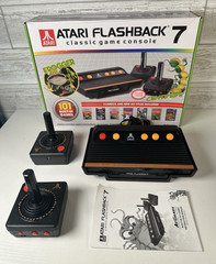 Atari Flashback 7 Classic Game Console Deluxe 101 Games EUC IN BOXl