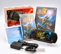 Sony PSP-3000 Console Monster Hunter 3rd Limited in Box w/etc. – Excellent