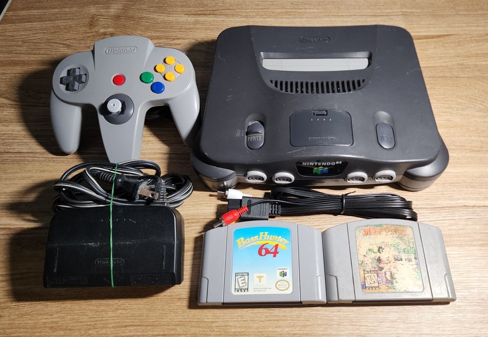 Nintendo 64 System Plus 2 Games